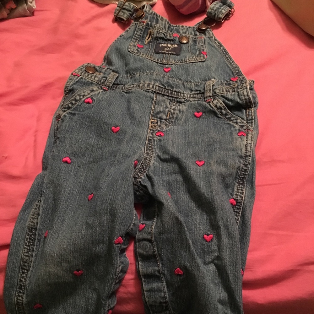 Valentines overalls